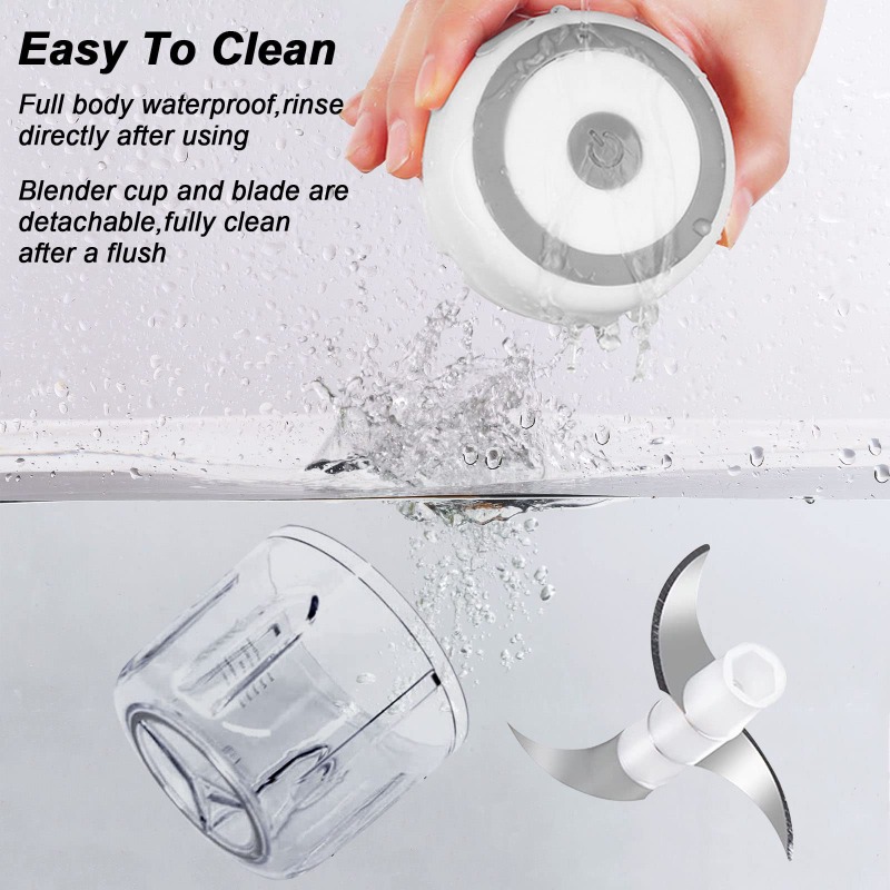 250ML Electric Garlic Grinder  - Baby Food Grinder Machine recension och pris