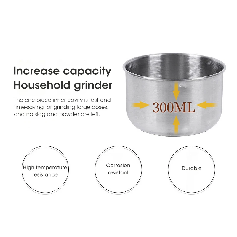 Mini Electric Grinder 300ml Ul - Baby Food Mill recension och pris