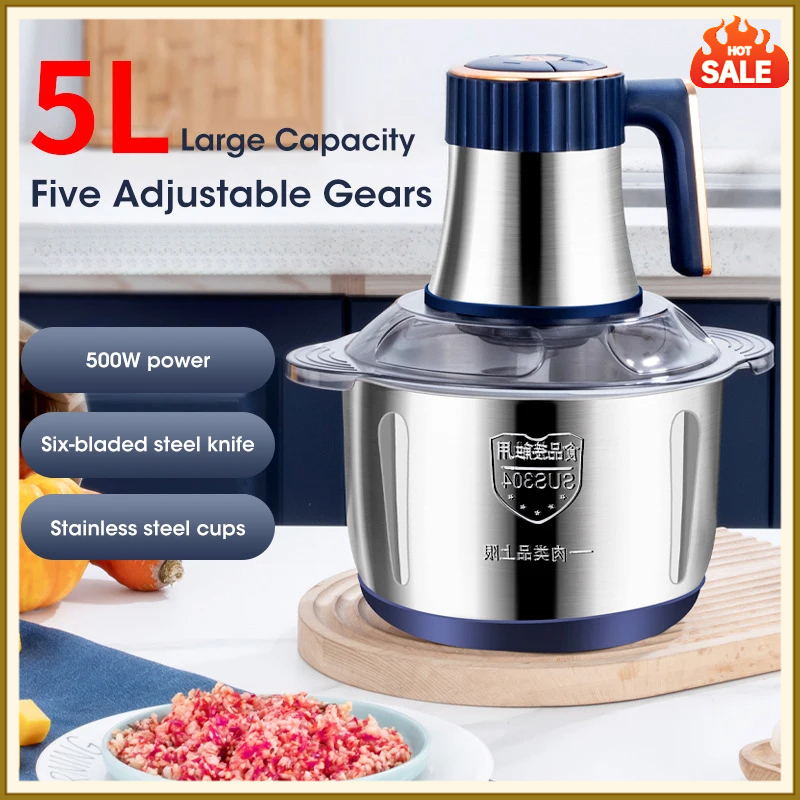 5L Electric Meat Grinders 304  - Baby Food Mill recension och pris