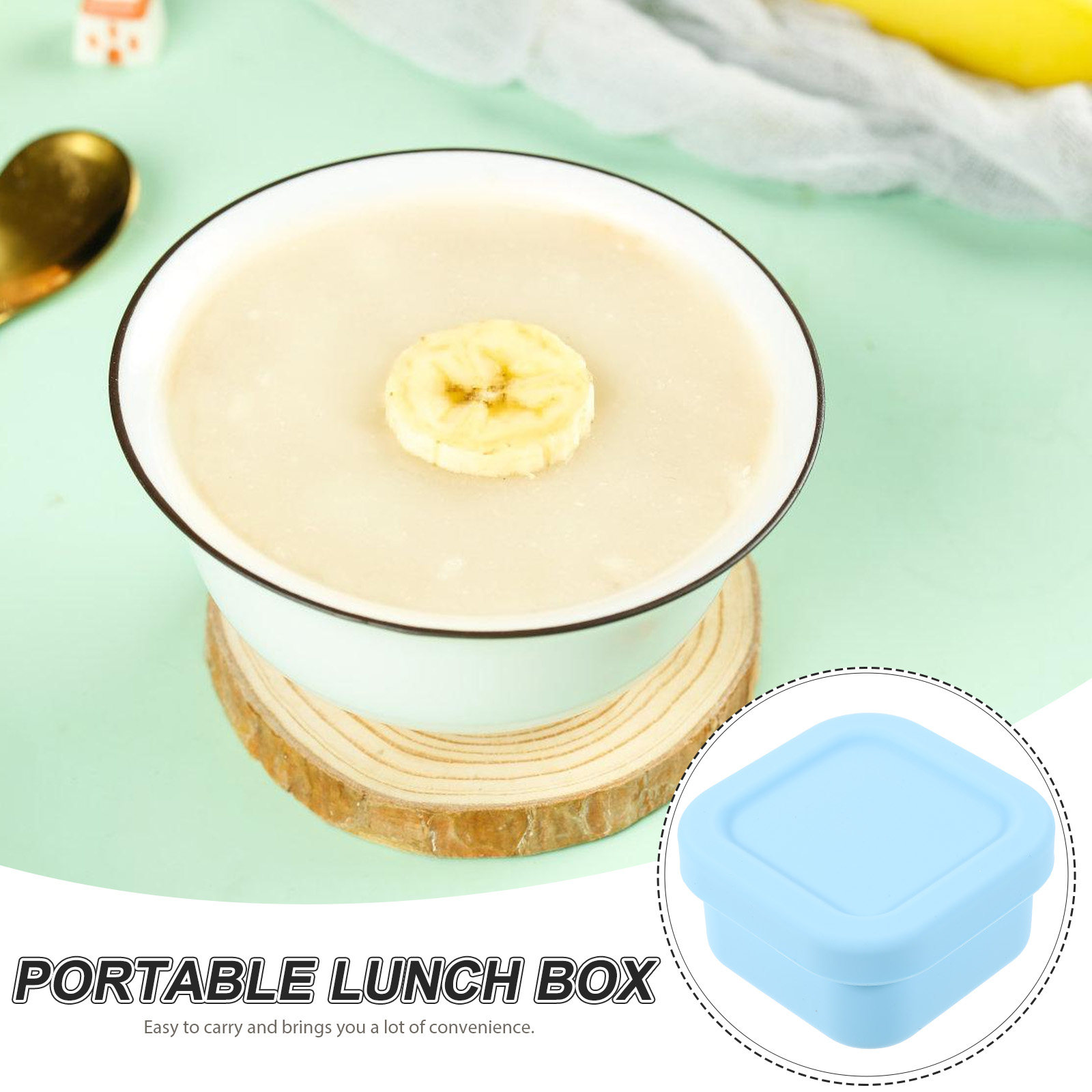 Silicone Food Box Bento Lunch  - Puree Baby Food recension och pris