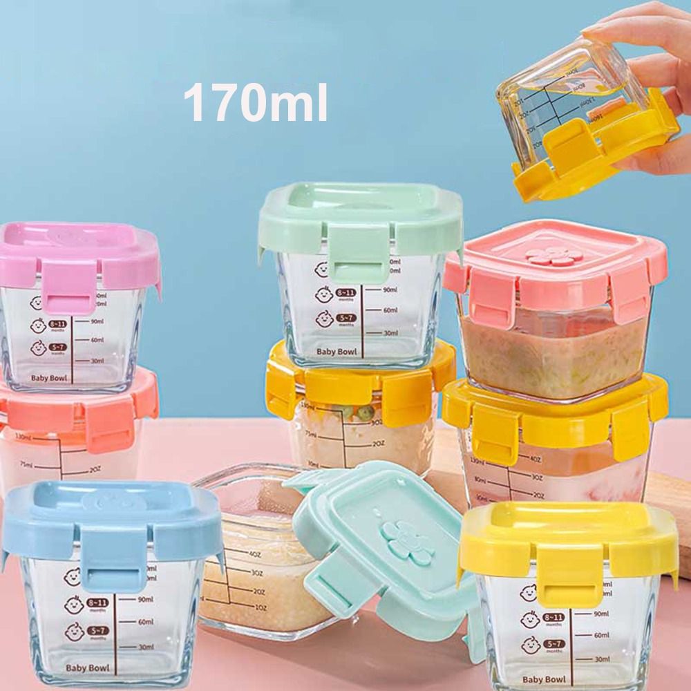 170ml Glass Food Storage Box F - Baby Food Glass recension och pris