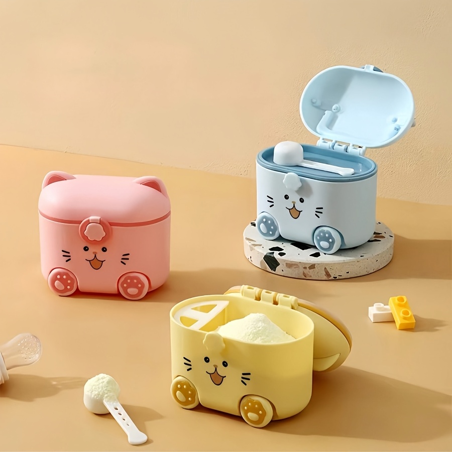 Cute Cat Milk Powder Container - Baby Food Nestle recension och pris