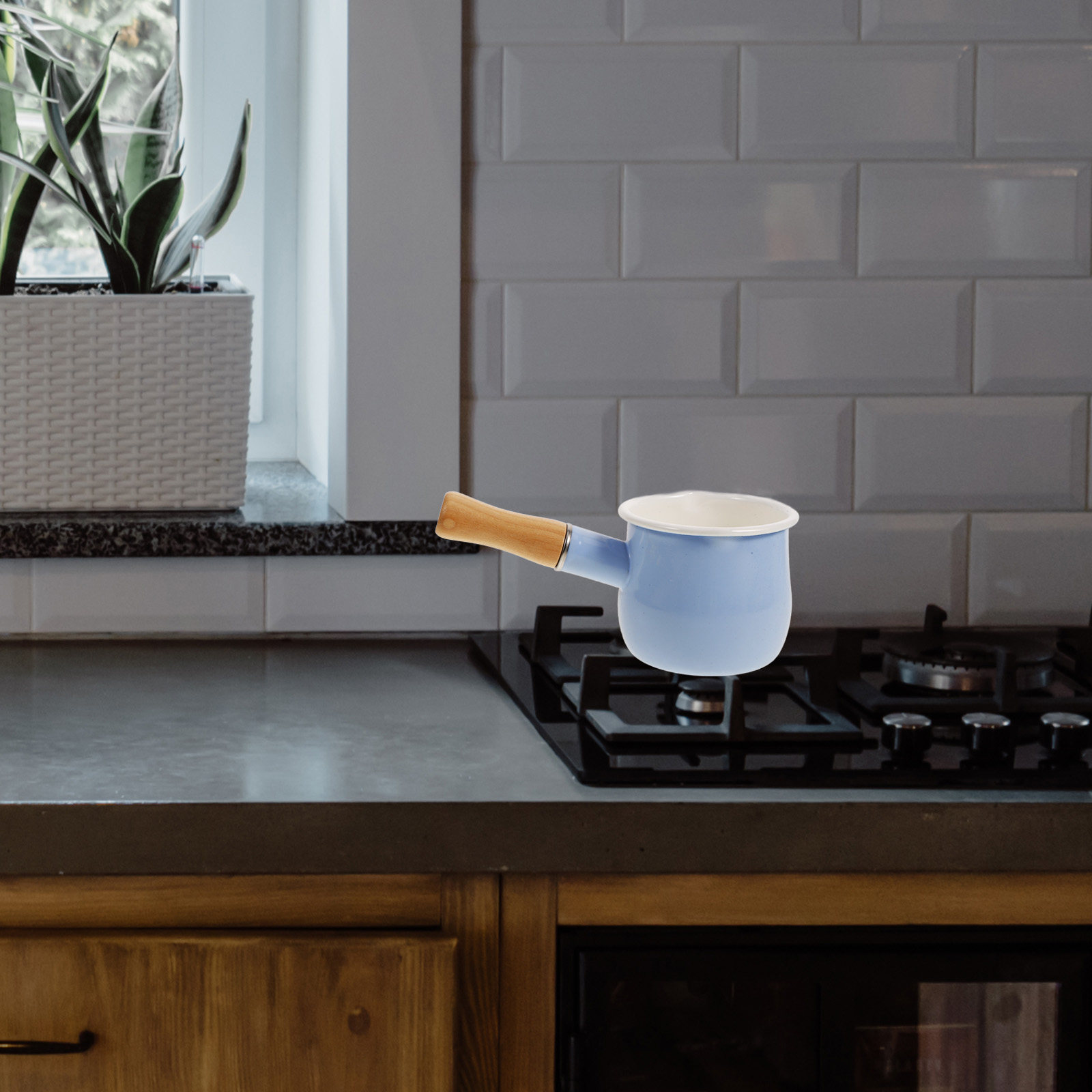 Non-Stick Milk Pot Small Size  - Baby Food Glass recension och pris