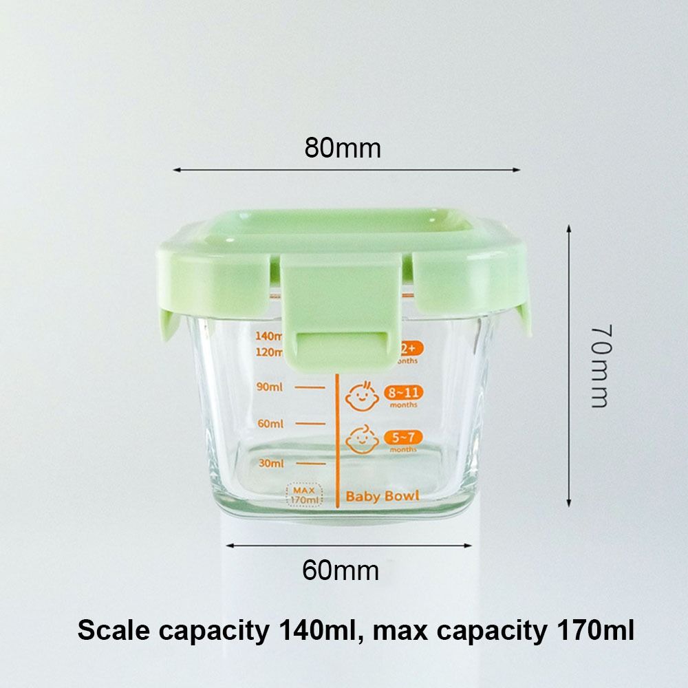 New 170ml Food Storage Box Fro - Baby Food Glass recension och pris