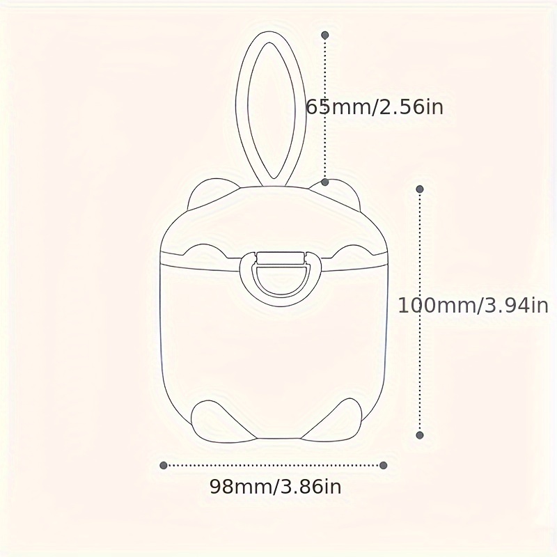 1pc Portable Four-Layer Milk P - Baby Food Nestle recension och pris