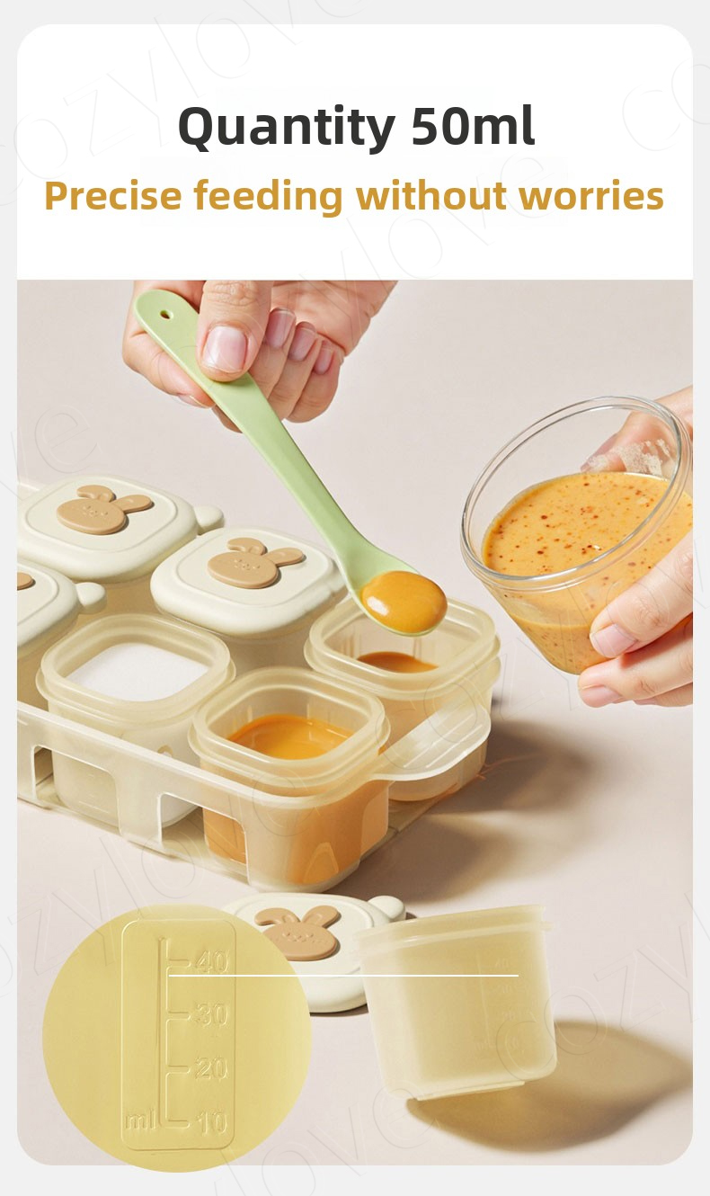 Portable Baby Food Freezer Tra - Baby Food Pouches Reusable recension och pris