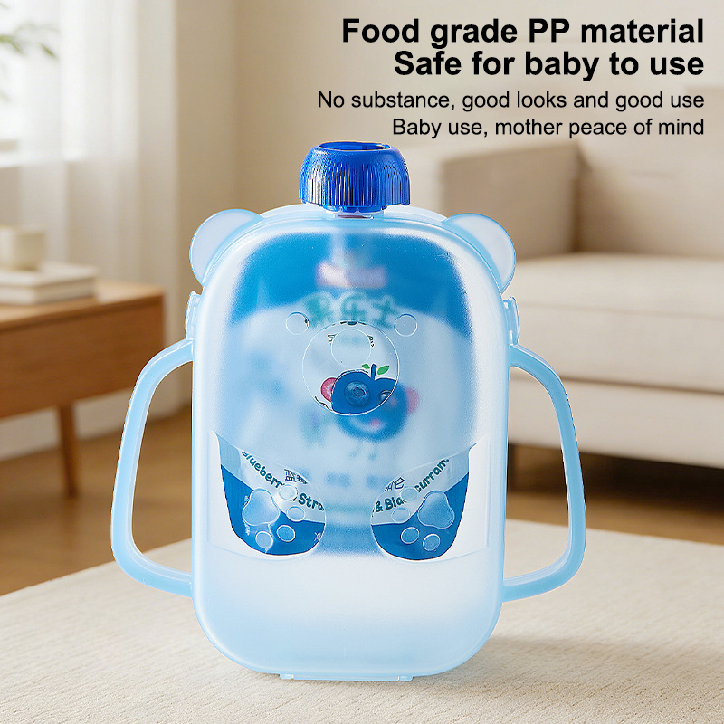 Food Pouch Holder Mess-Free Ba - Baby Food Pouches Reusable recension och pris