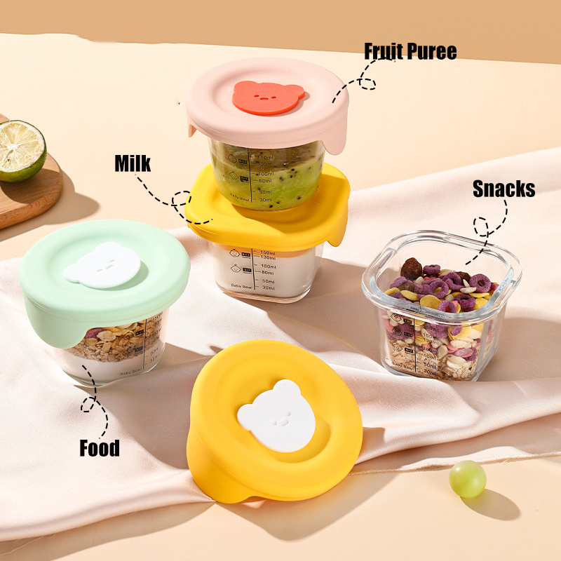 180ml Glass Baby Food Storage  - Baby Food Nestle recension och pris