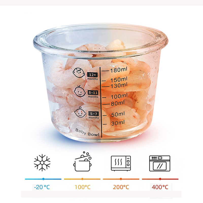 180ml Glass Baby Food Storage  - Baby Food Nestle recension och pris