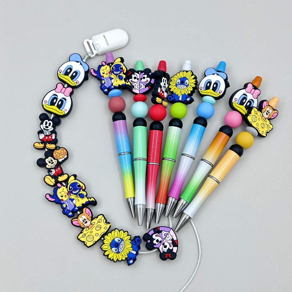 10PC DIY Cartoon Mini Silicone - Baby Food Grade recension och pris