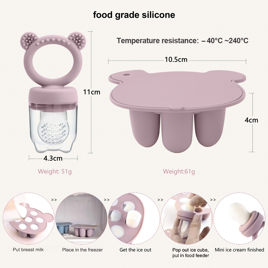Baby Ice Cream Pops Silicone M - Easy Baby Food recension och pris
