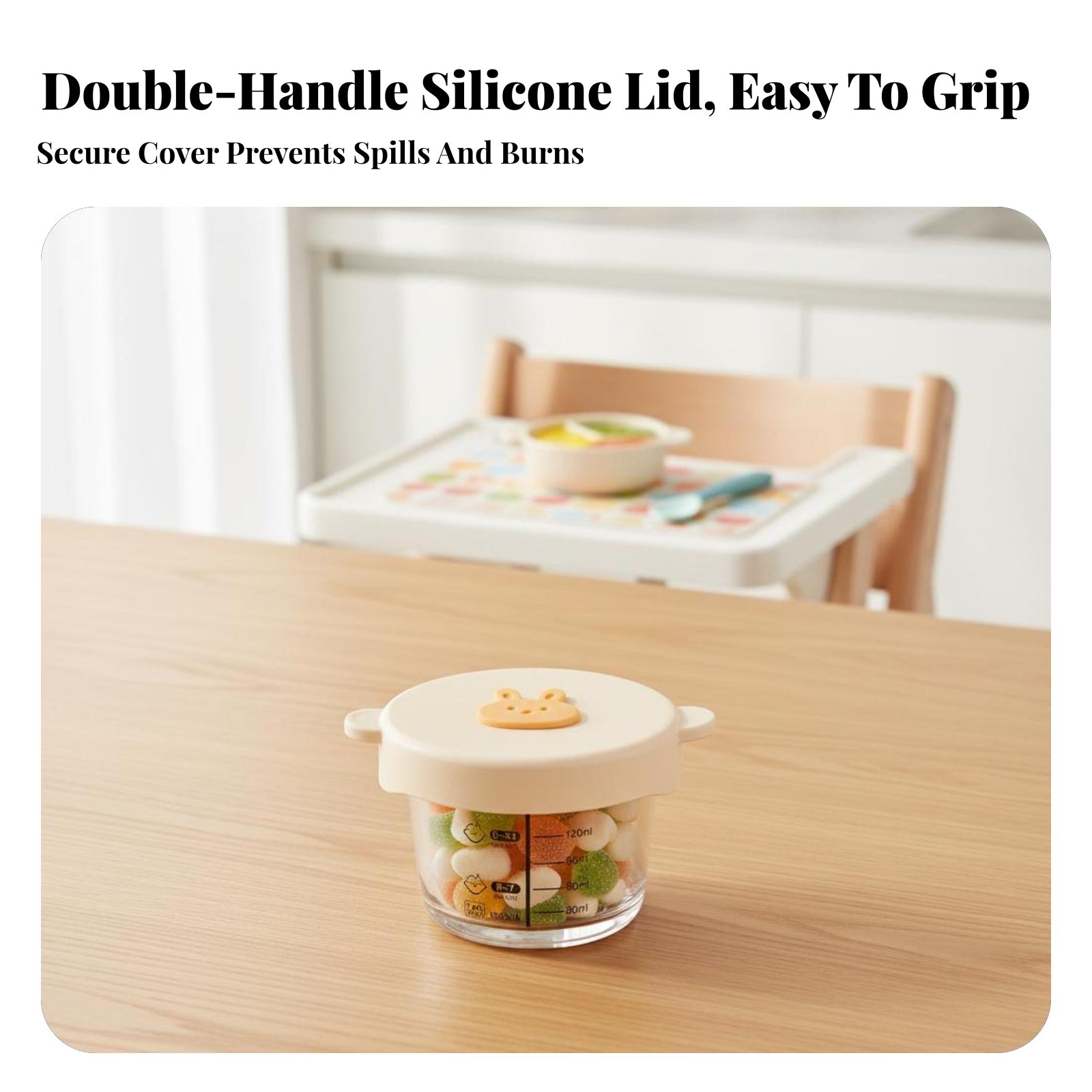 Children's Food Storage Bowl,  - Baby Food Glass recension och pris