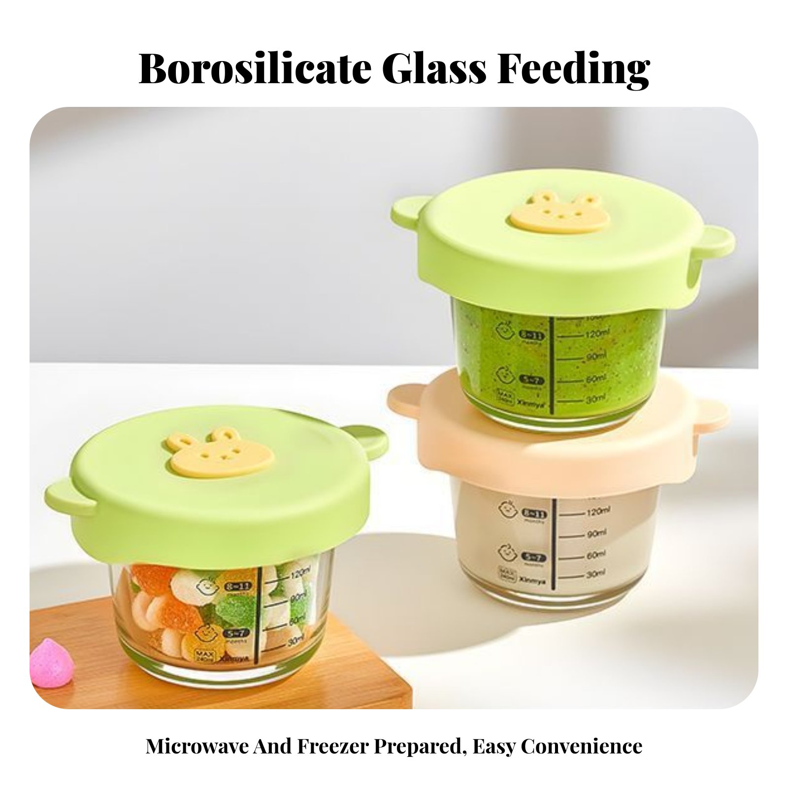 Children's Food Storage Bowl,  - Baby Food Glass recension och pris