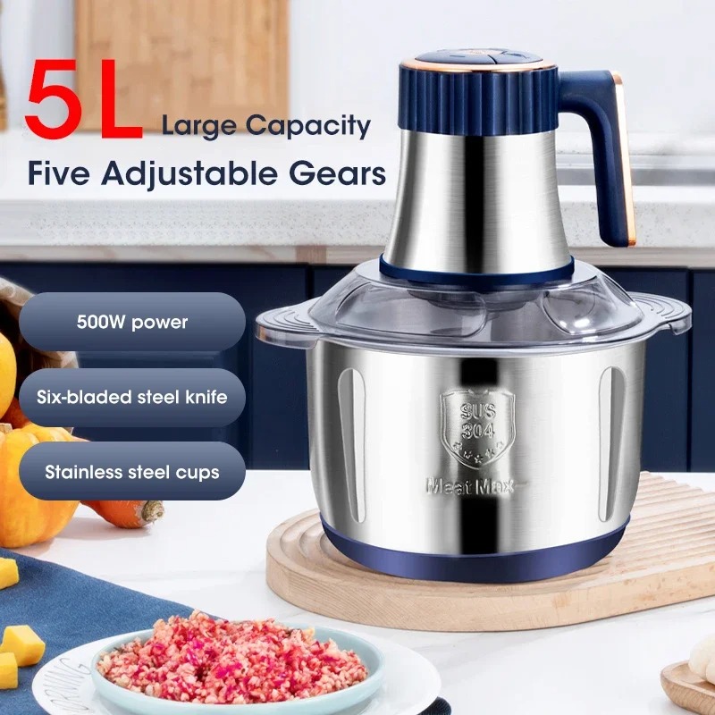 5L Electric Meat Grinder Large - Baby Food Mill recension och pris