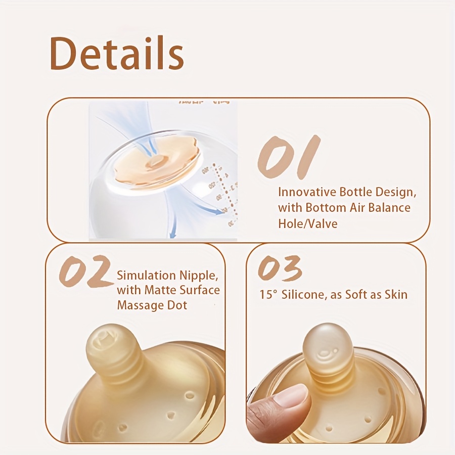Glass Baby Bottle Wide Neck An - Baby Food Glass recension och pris