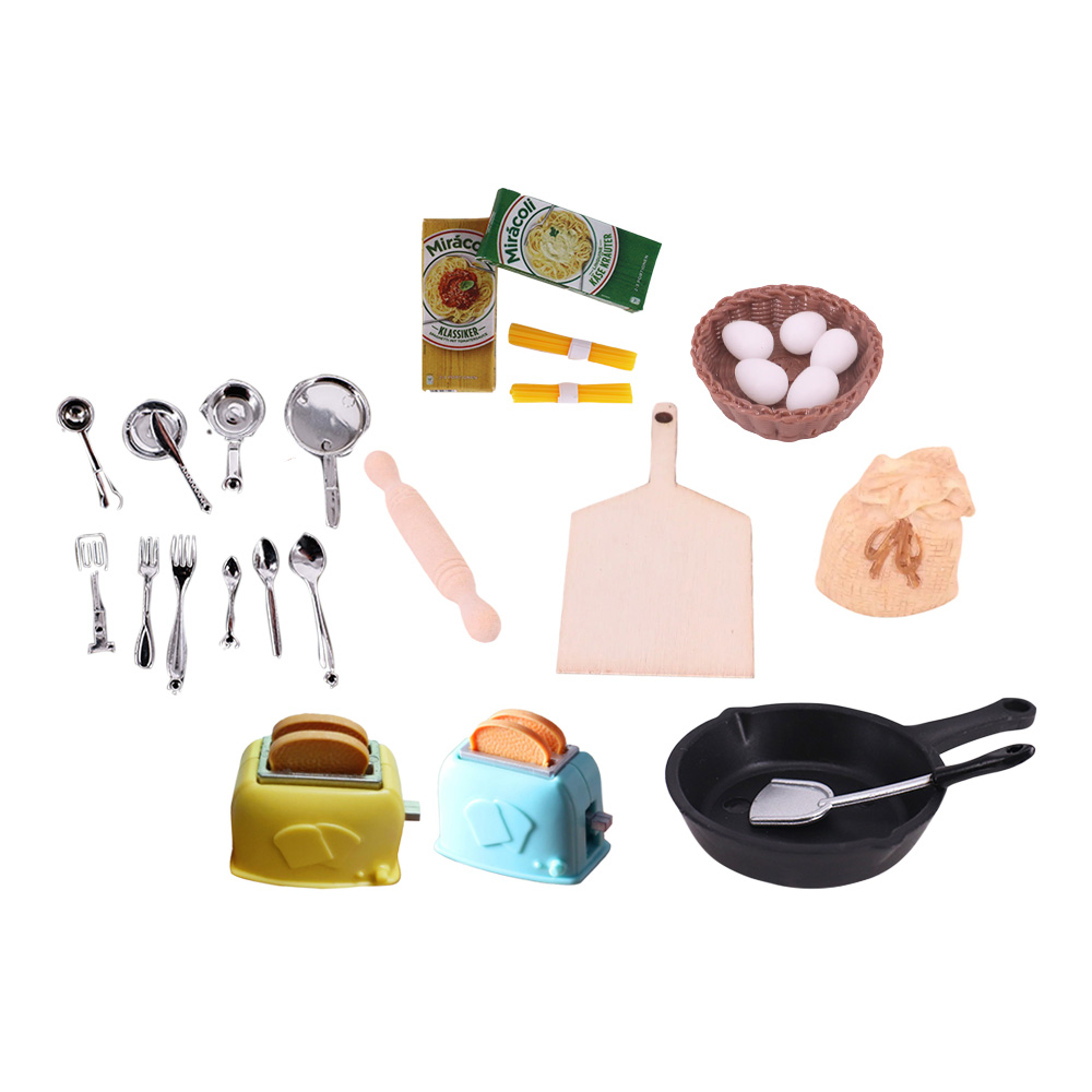 Pop Kitchenware Set Chef Hat A - Baby Food Doll recension och pris