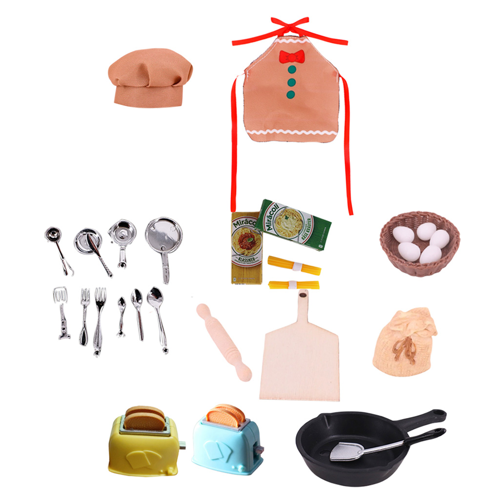 Pop Kitchenware Set Chef Hat A - Baby Food Doll recension och pris