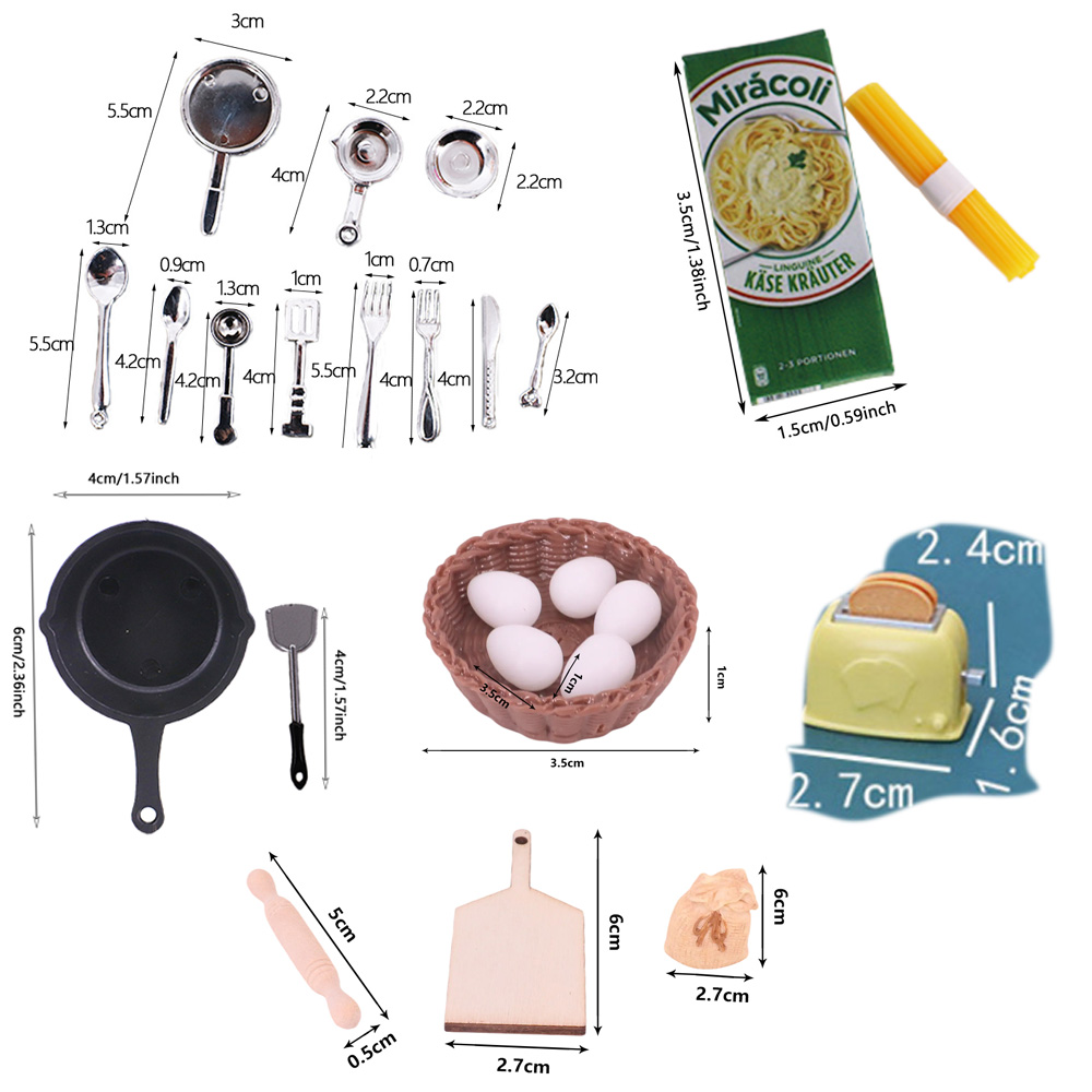 Pop Kitchenware Set Chef Hat A - Baby Food Doll recension och pris