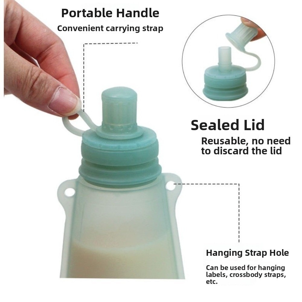BPA Free Silicone Baby Food Po - Baby Food Pouches Reusable recension och pris